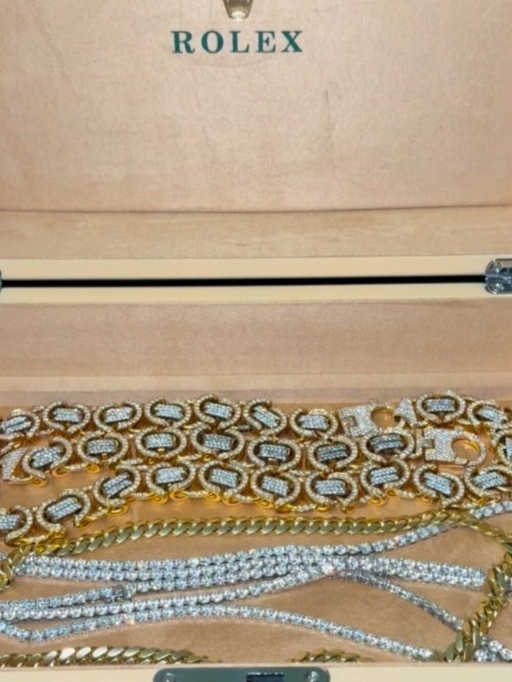 Rolex Multi 10 Watch Storage Display Box - Picture 5 of 5